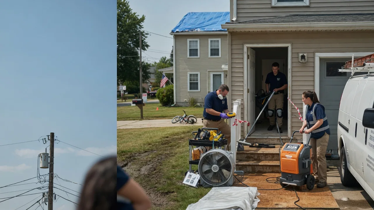 Water Damage Repair in Waukau, WI near me